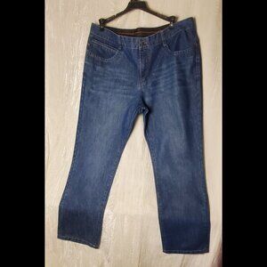 G&K Gecko Knight Men's Dark Wash Blue Jeans 38x32 Comfortable Fit